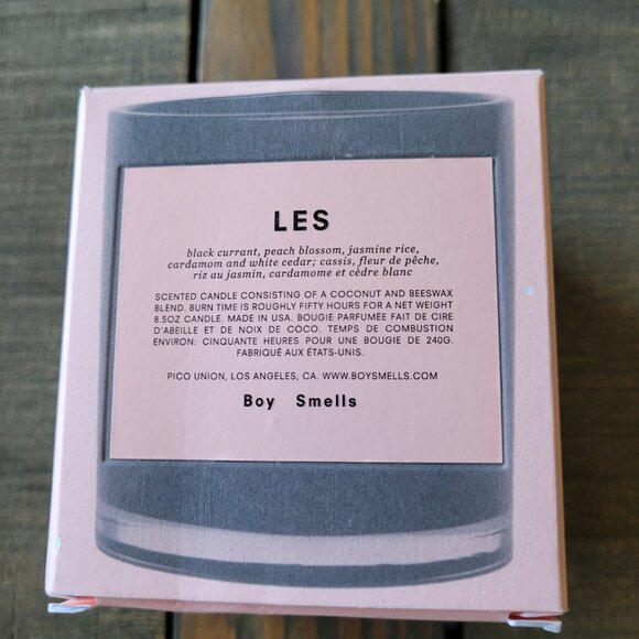 Boy Smells Les Scented Candle for Men and Women - Picture 3 of 6